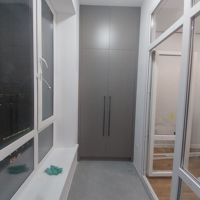 Балкон шкаф на заказ в Астане