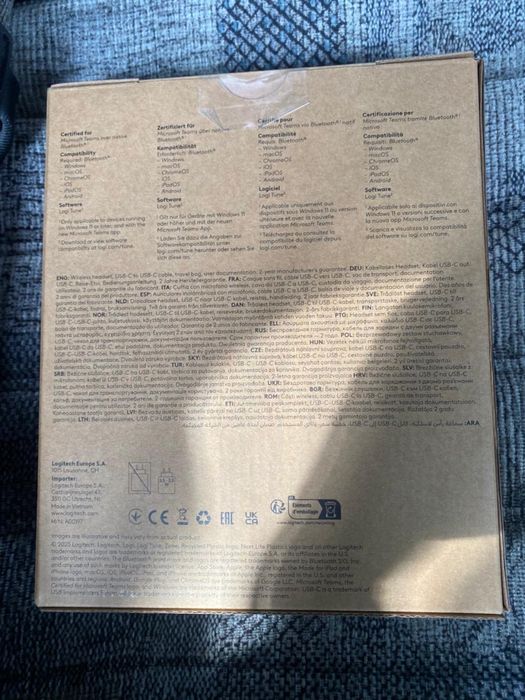 Нашуники Logitech Zone Wireless 2