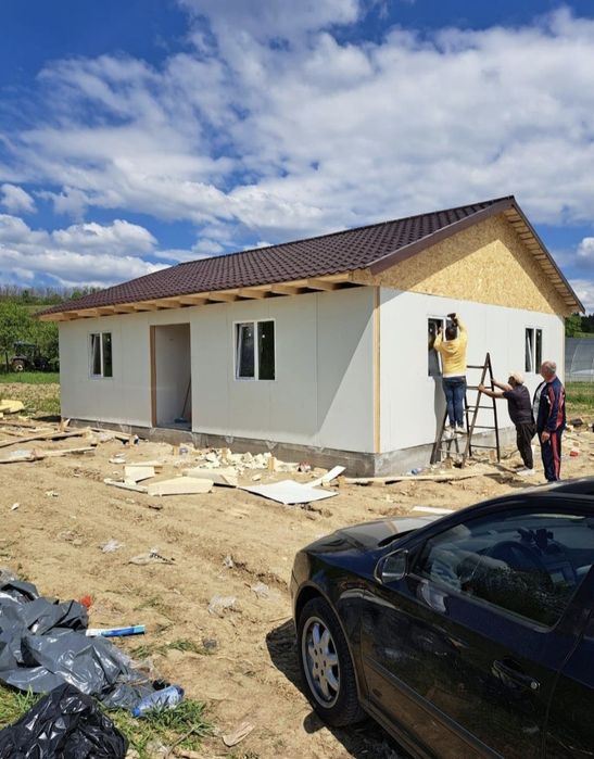 Casute de locuit din panouri senwis