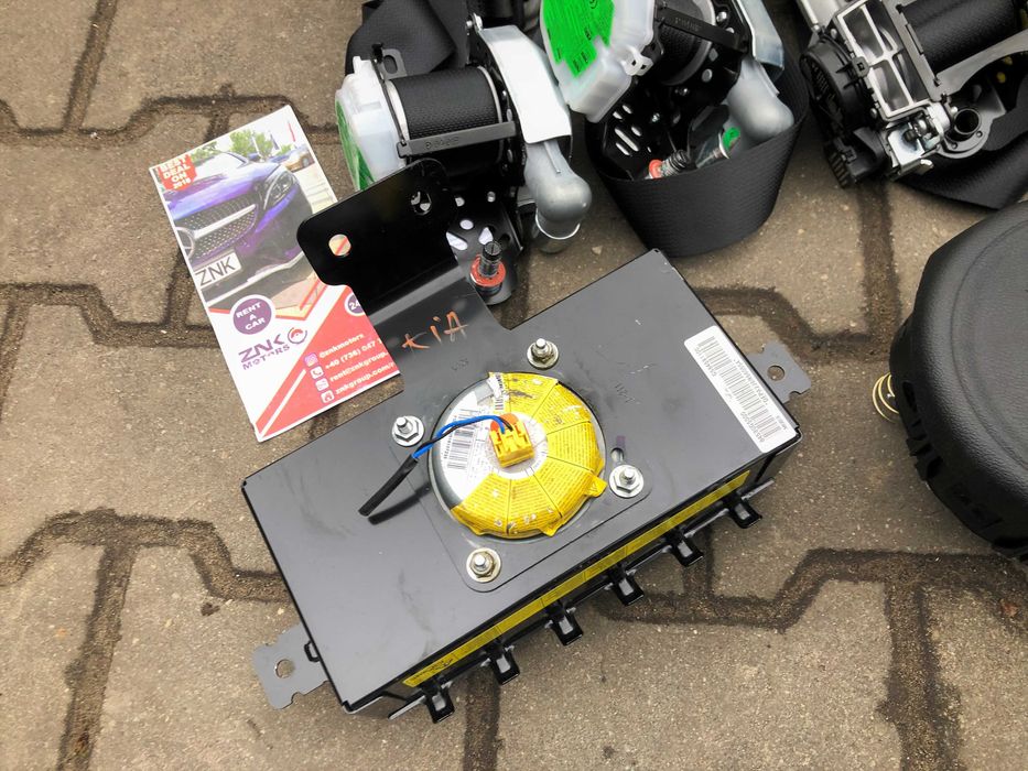 Kia Niro kit airbag volan pasager genunchi set centuri