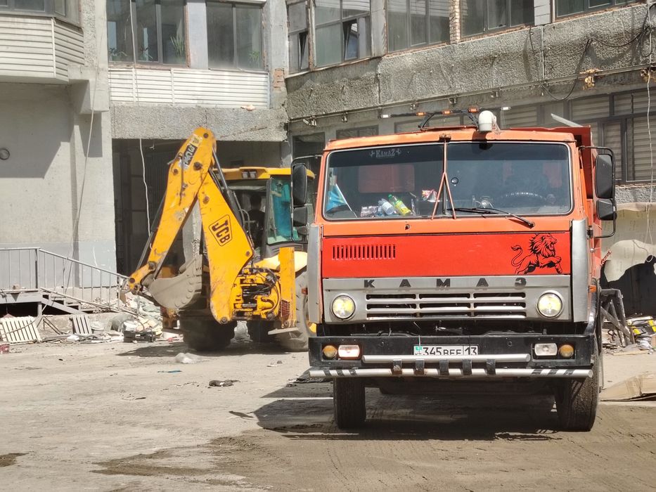 Услуга Камаза вывоз мусора