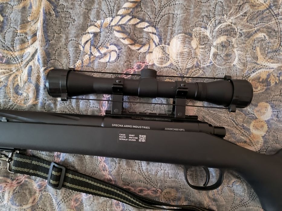 Pușca cu lunetă airsoft