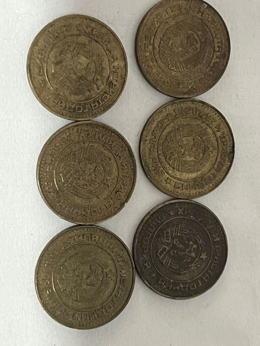 Една стотинка 1981-6 броя