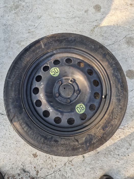 Roata rezerva slim Bmw X3 E 83 135/90/17 Bmw 5×120