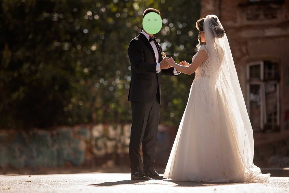 Rochie de mireasă La NOVIA, model CANARIAS, mărime 34-36 / S-M