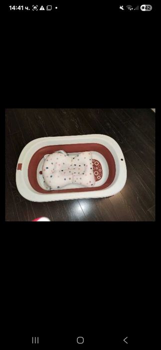 Сгъваема вана за бебе