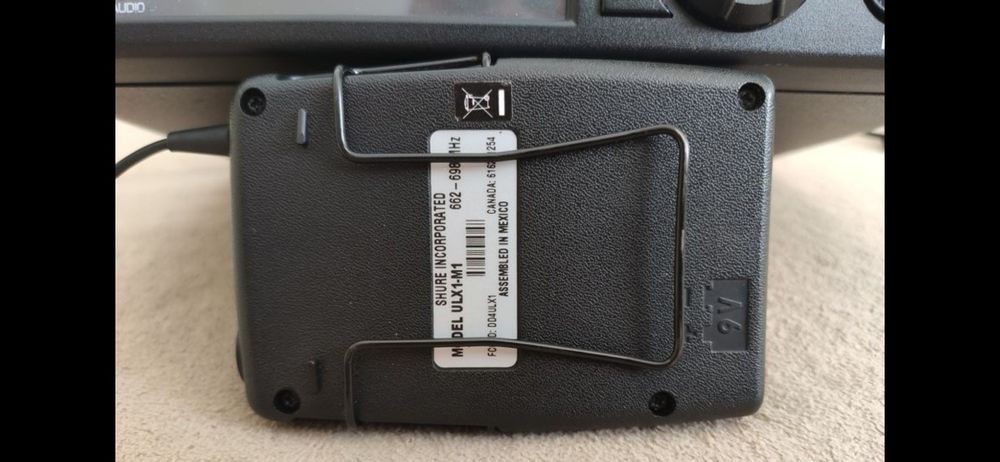 Shure ULX wireless instrument saxofon acordeon clarinet vioară microfo