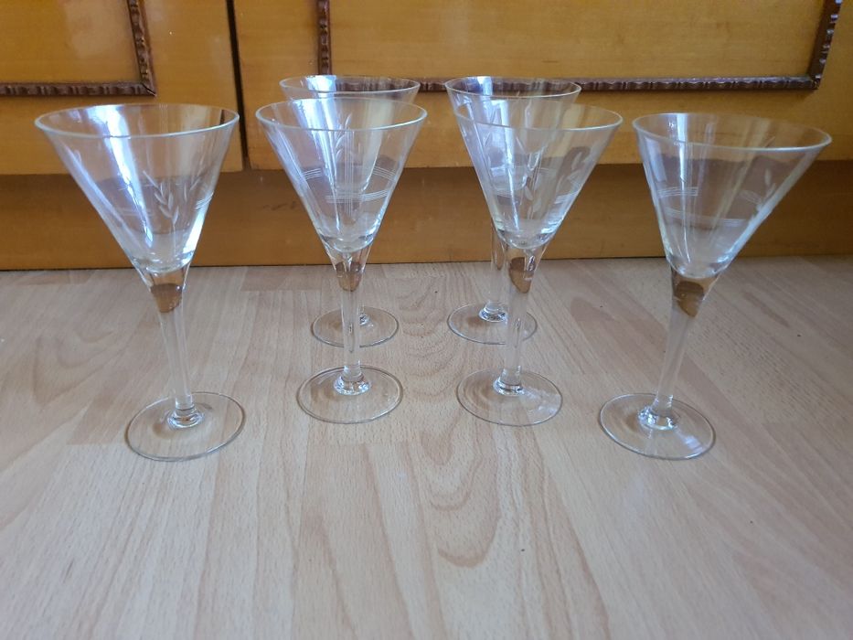 Set 6 pahare (sampanie) nefolosite