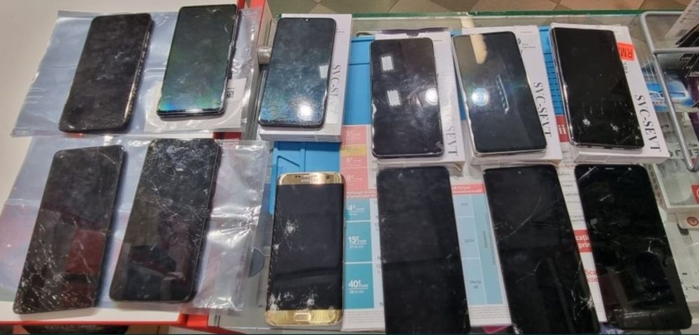 Lot Display placi de baza Samsung S21 FE A51 iphone 12 X 11 S10