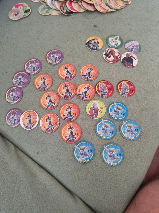 Ретро Колекция Yu-Gi-Oh! и Pokémon Tazos (2002-2006) – Matutano/Чипс