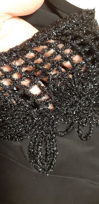 Черное платье. Нарядное.