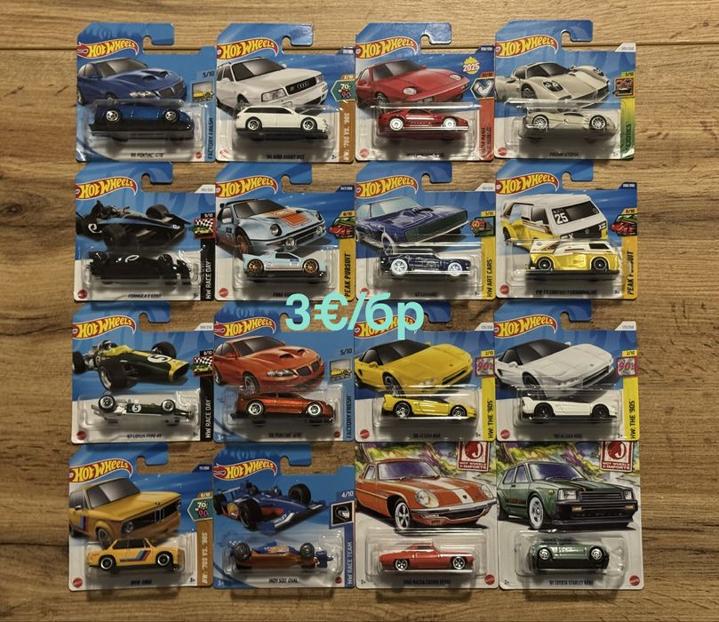 Hot Wheels Fast mainline and silver series