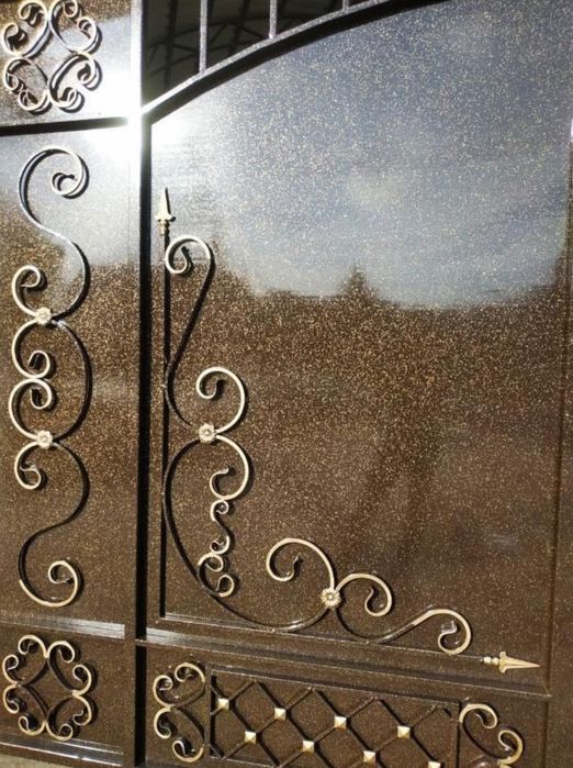 ПОКРАСКА Ворота. Решетки. Тапчаны