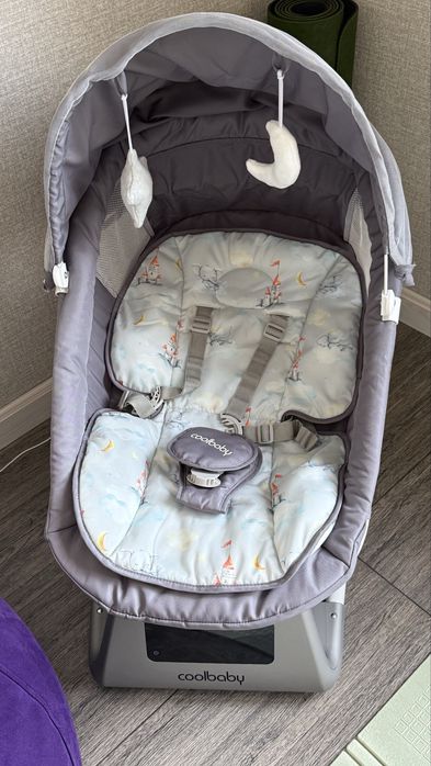 Электрокачеля шезлонг cool baby