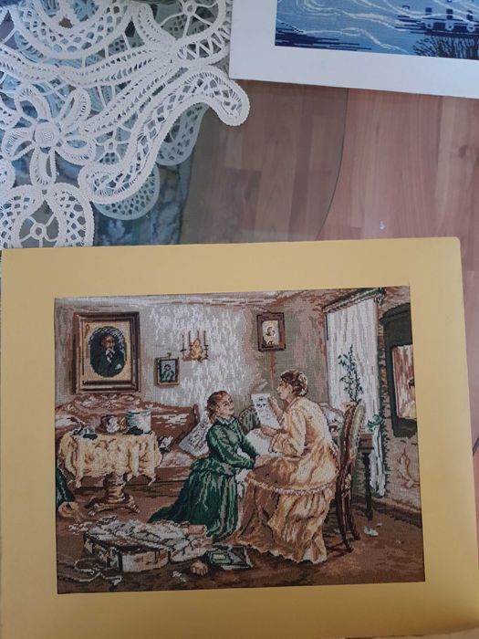 Vand goblenuri executate impecabil dupa diagrama