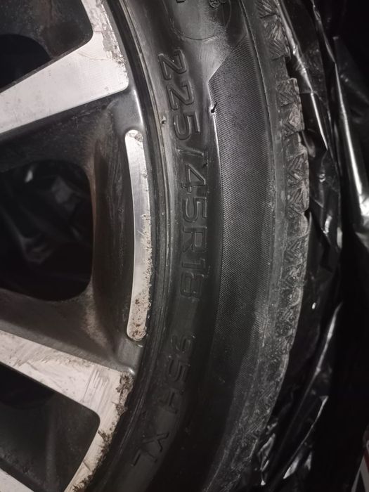 Титановый Диск колесный с резинами