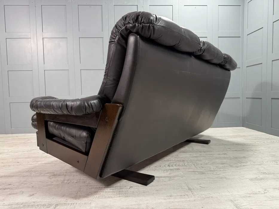 Кожен диван 3-ка Арне Норел Д1106-Д