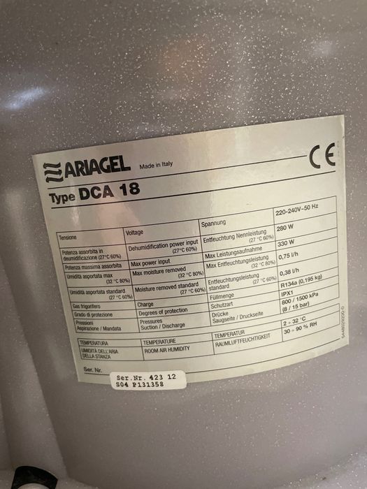 Ariagel Ariston IT dezumidificator