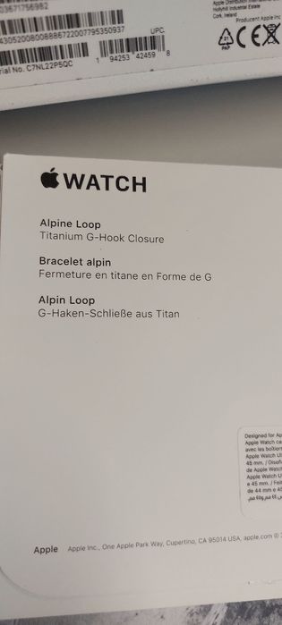 Apple Watch ultra 49 mm Titanium
