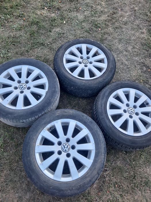 Джанти с гуми за vw 5х112