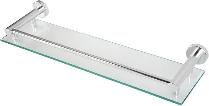 Aquamarin® Стъклен рафт за баня