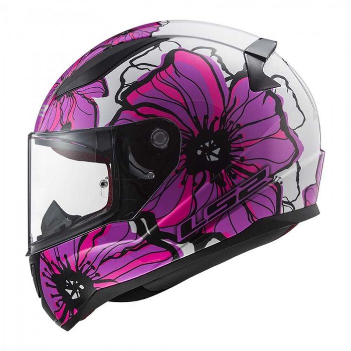 Casca moto integrala LS2 FF353 Rapid II Poppies, NOU cu eticheta!