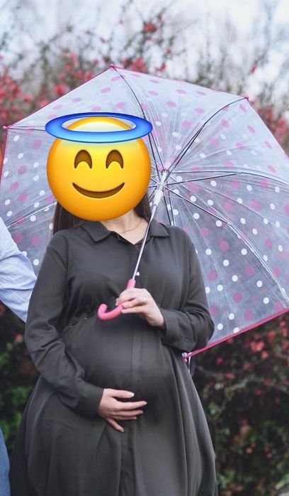 Рокля за бременни и кърмещи.