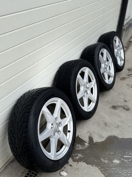 Jante R17 Audi 5x112 cu anvelope 225/50