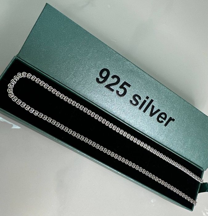 Серебряная мужская цепочка. Серебро 925. Не чернеет. Есть доставка.