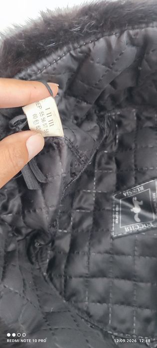 Мужская норковая шапка