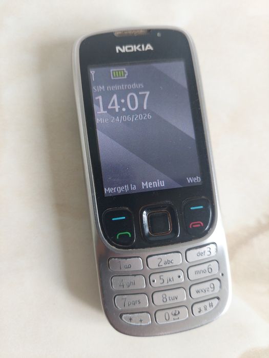Vând Nokia 6303 silver codat VodafoneRO, fără probleme //poze reale