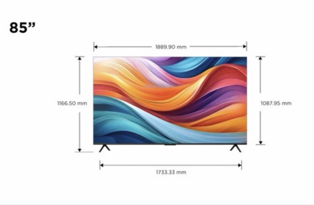 Televizor TCL QLED  215 cm