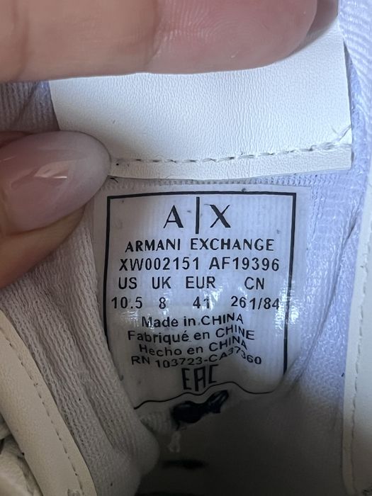 дамски сникърси Armani Exchange