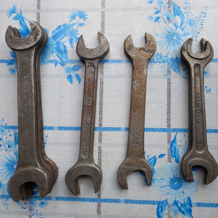 Ключи рожковые советские