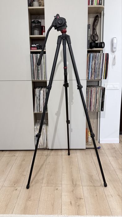 Kit foto/video Manfrotto 755XB + 501HDV