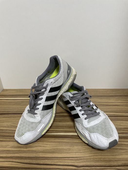 Adidas adizero adios бели мъжки маратонки