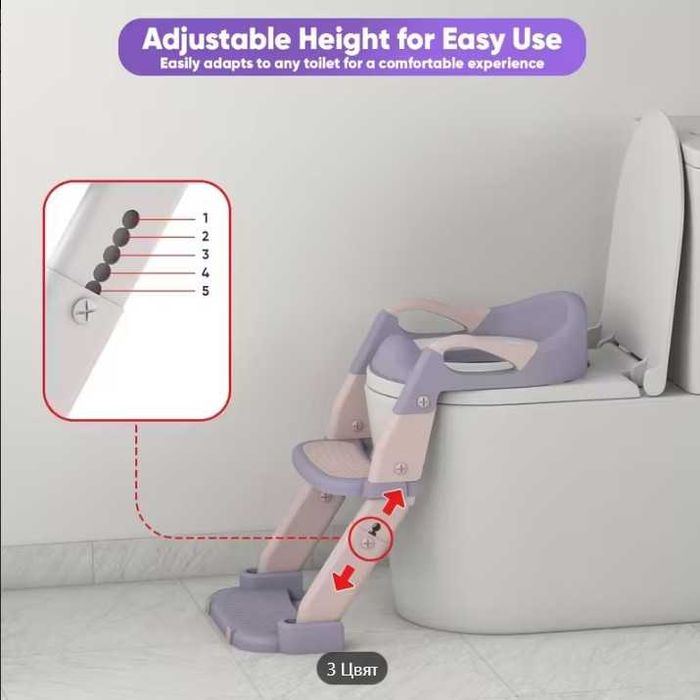 Преносима тоалетна за бебета