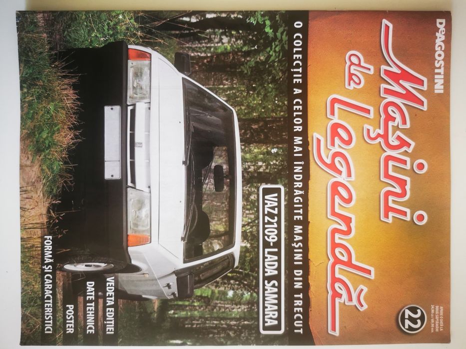 Revista Masini de legenda LADA Samara, VAZ 2107 TV 35 Wartburg Tourist