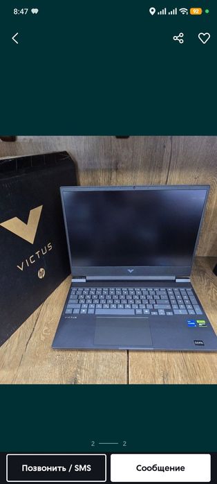 Ноутбук hp 15 victus