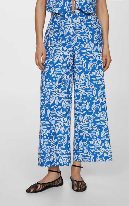 Нов сет на mango - елек с връзки и панталон