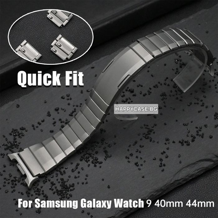 TITANIUM SPECIAL Титаниева верижка каишка за Samsung Galaxy Watch 9 8 Ultra 2