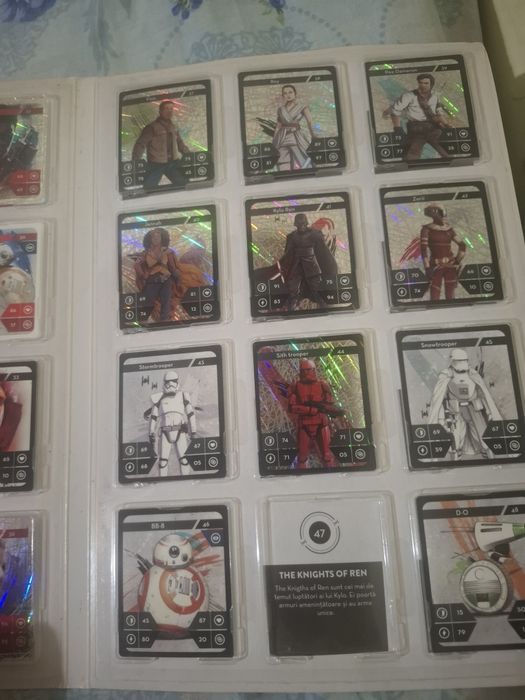 Vand album de colecție star wars