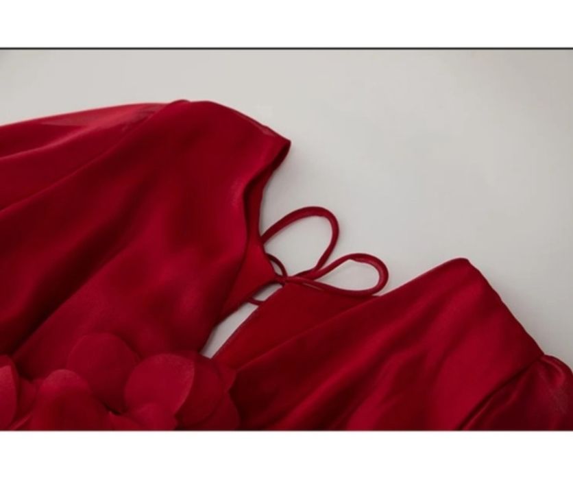 Рокля (червена) официална