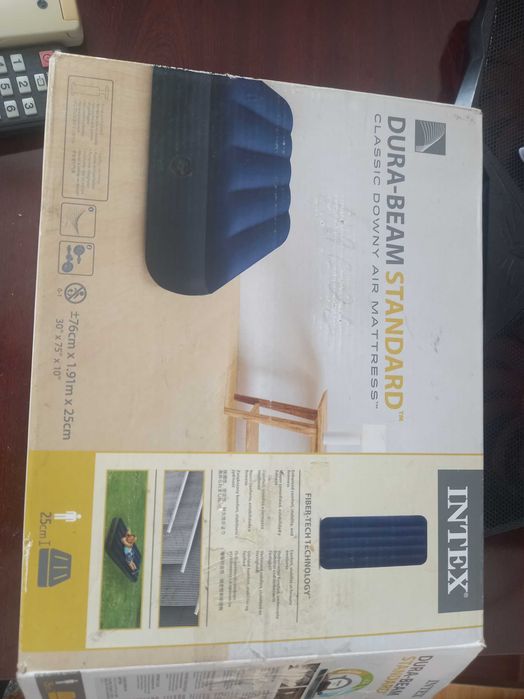 Воздушный матрас intex 76 ×191×25