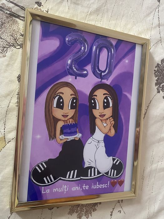 Tablou cartoon,personalizat