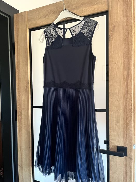 Rochie Esprit cu bolero stare excelenta! Voal si dantela.