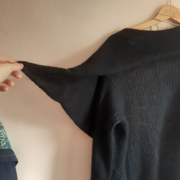 Cardigan asimetric mohair damă M