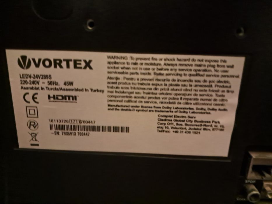 TV Vortex Led 32"