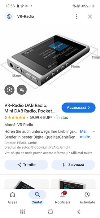 Radio cu casti, VR-Radio