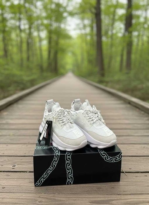 Versace Chain Reaction Alb - Full Box - PREMIUM